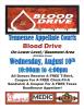 Tennessee Appellate Court Blood drive poster